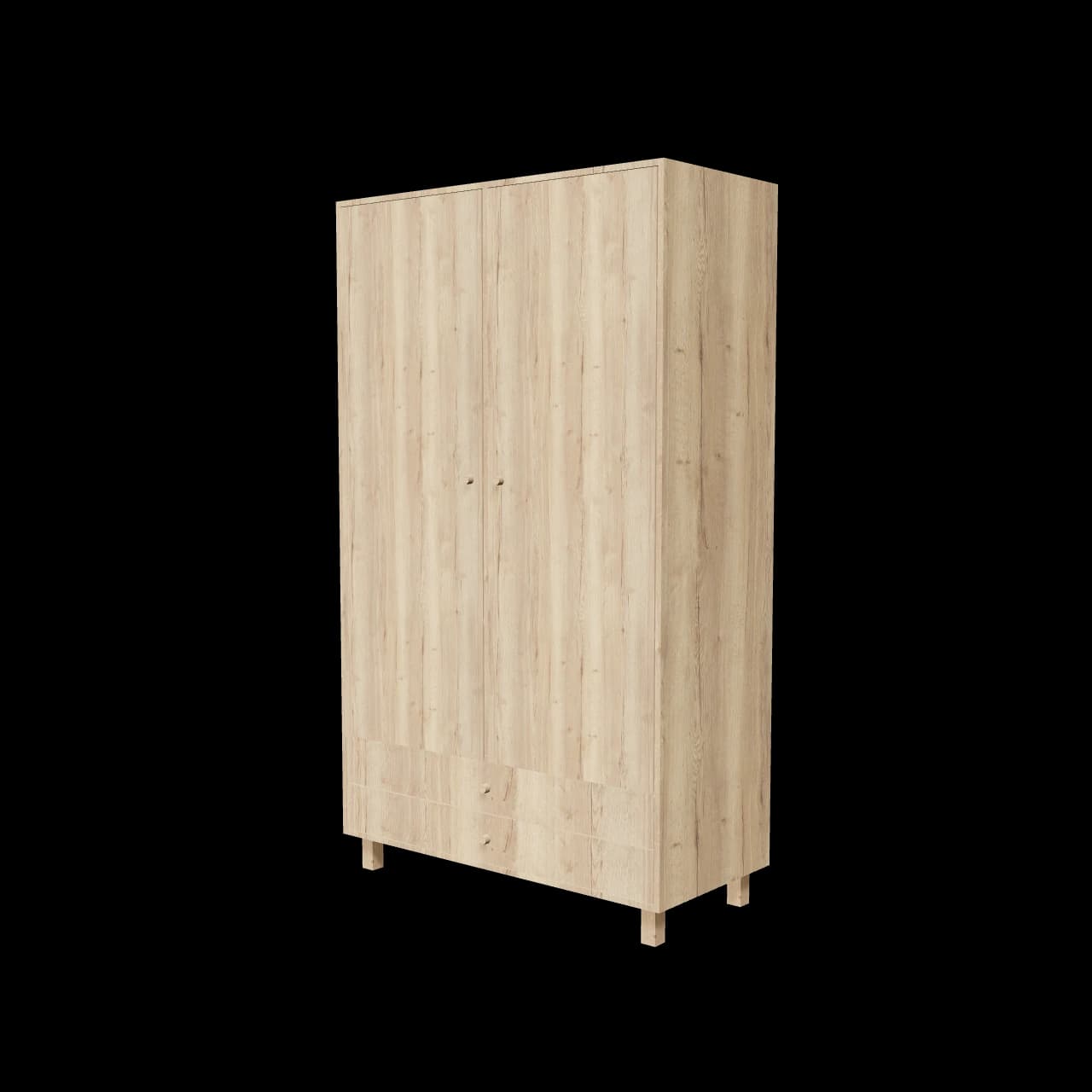 Armoire 2 portes Maubec, vue 2