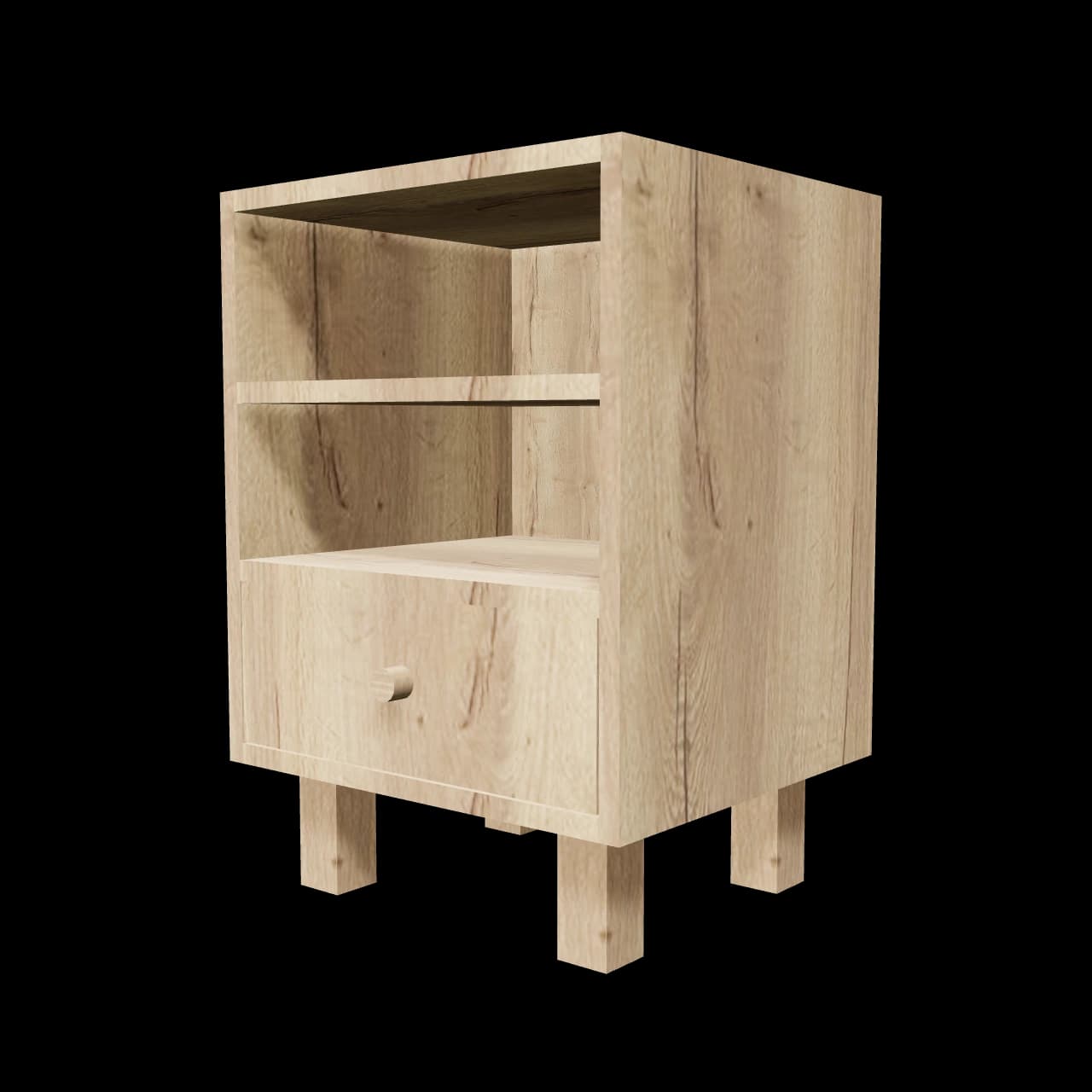 Table de chevet Vélanne, vue 2