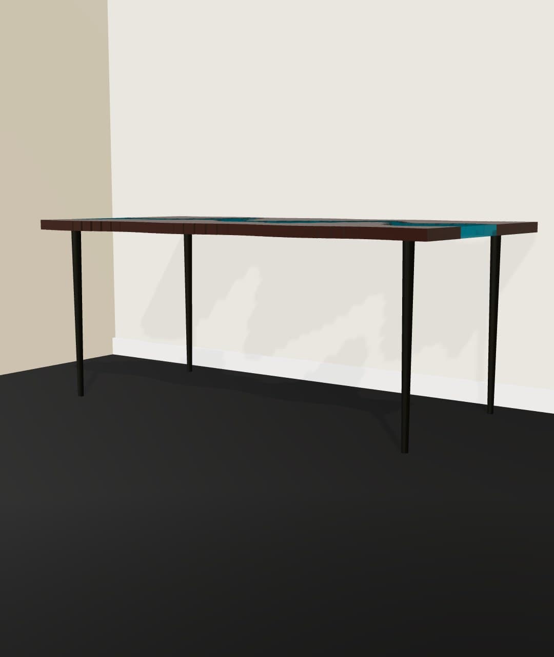 Table rivière Bouvesse, vue 1