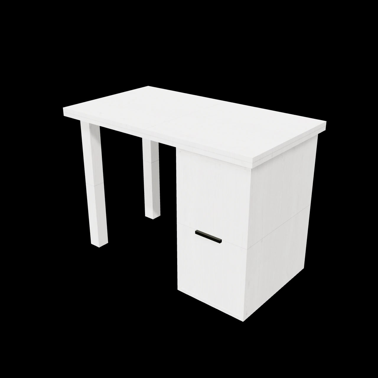 Bureau enfant Succieu — rendu 3D