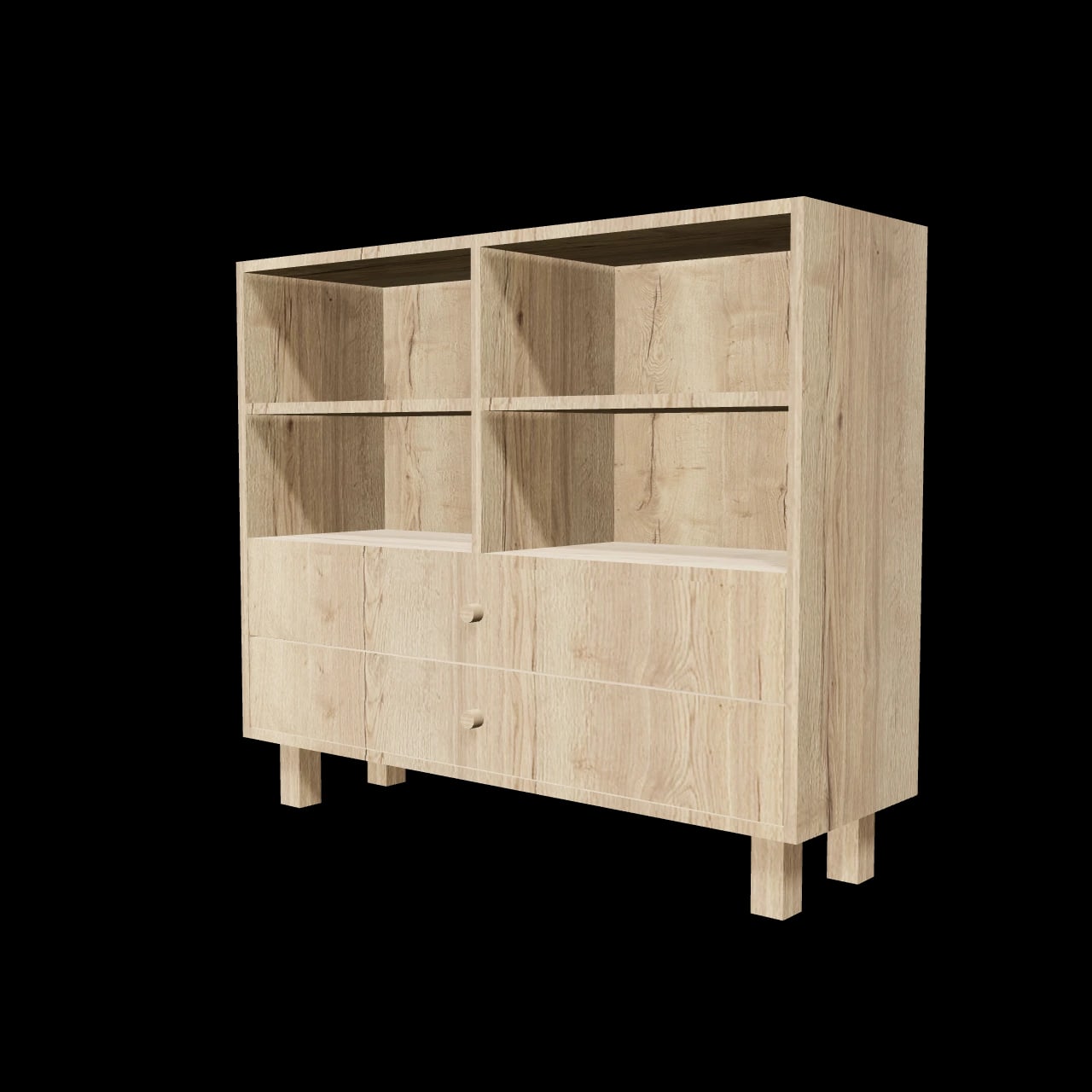 Console d'entrée Chamagnieu — rendu 3D