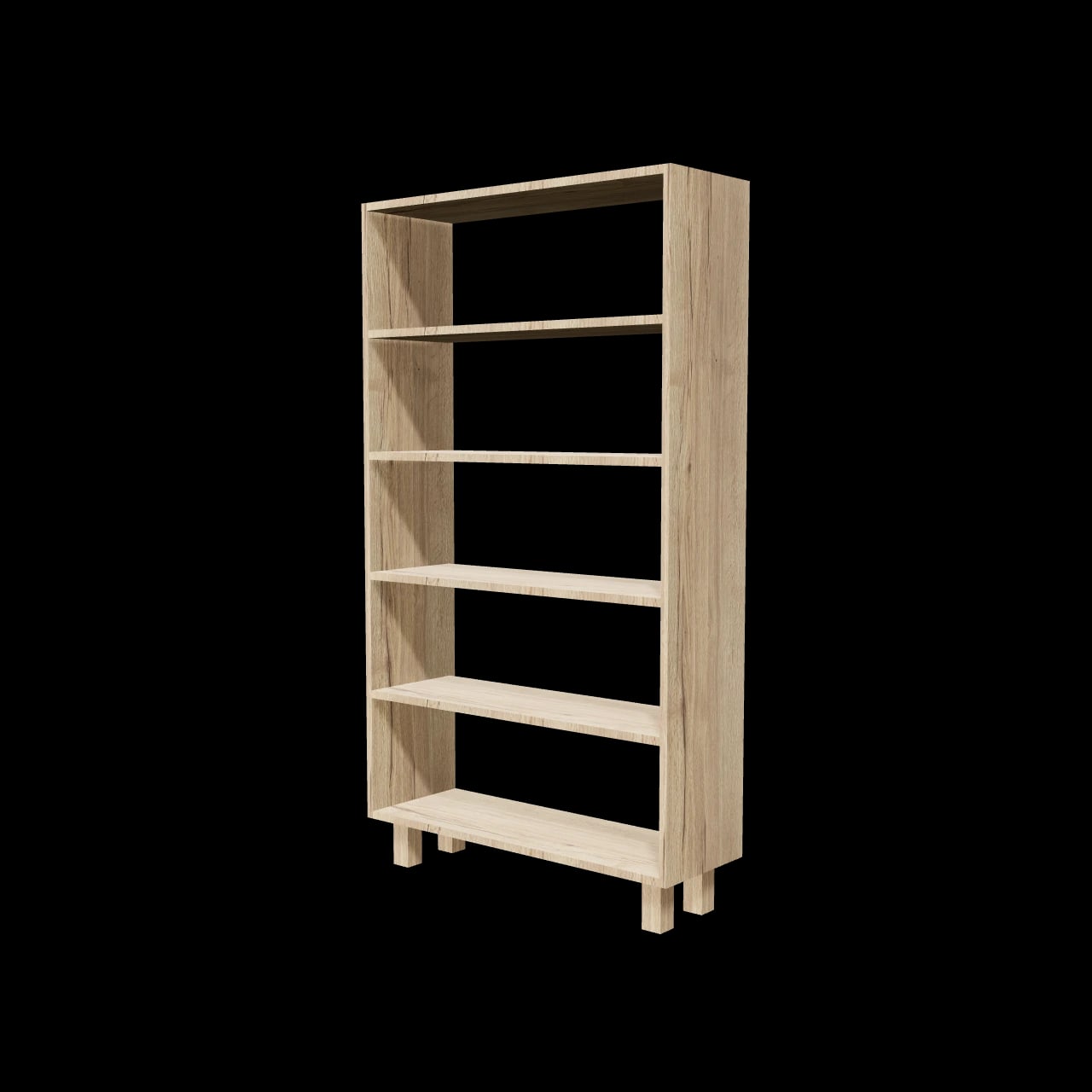 Étagère Vernas — rendu 3D