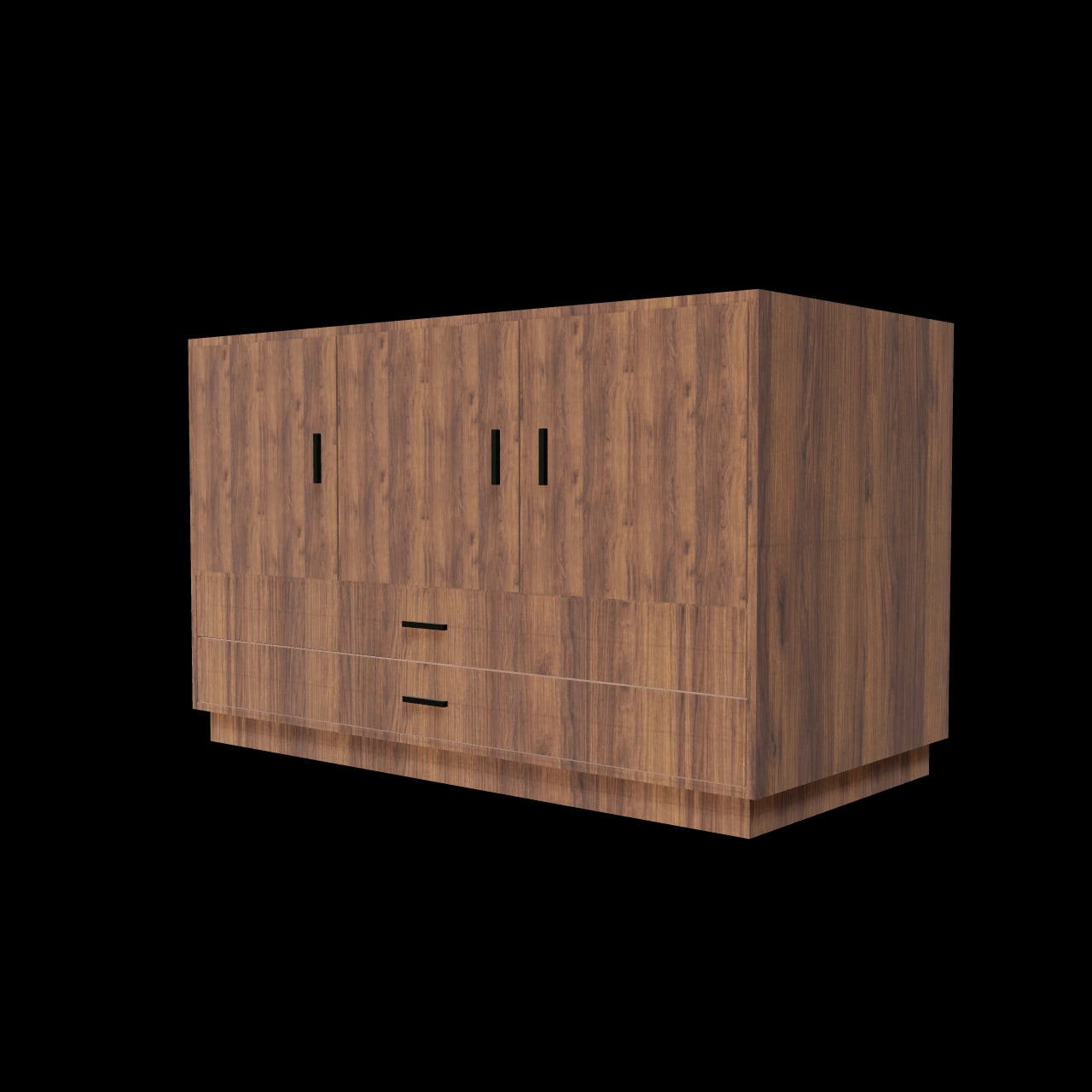 Îlot de cuisine Saint-Chef — rendu 3D