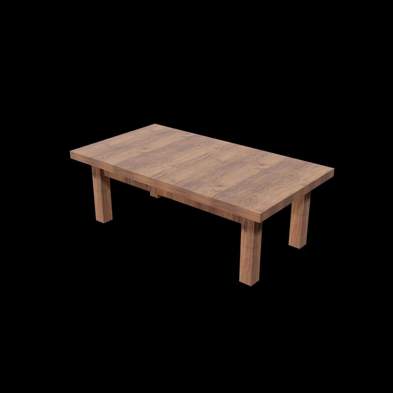 Table basse Bilieu — rendu 3D