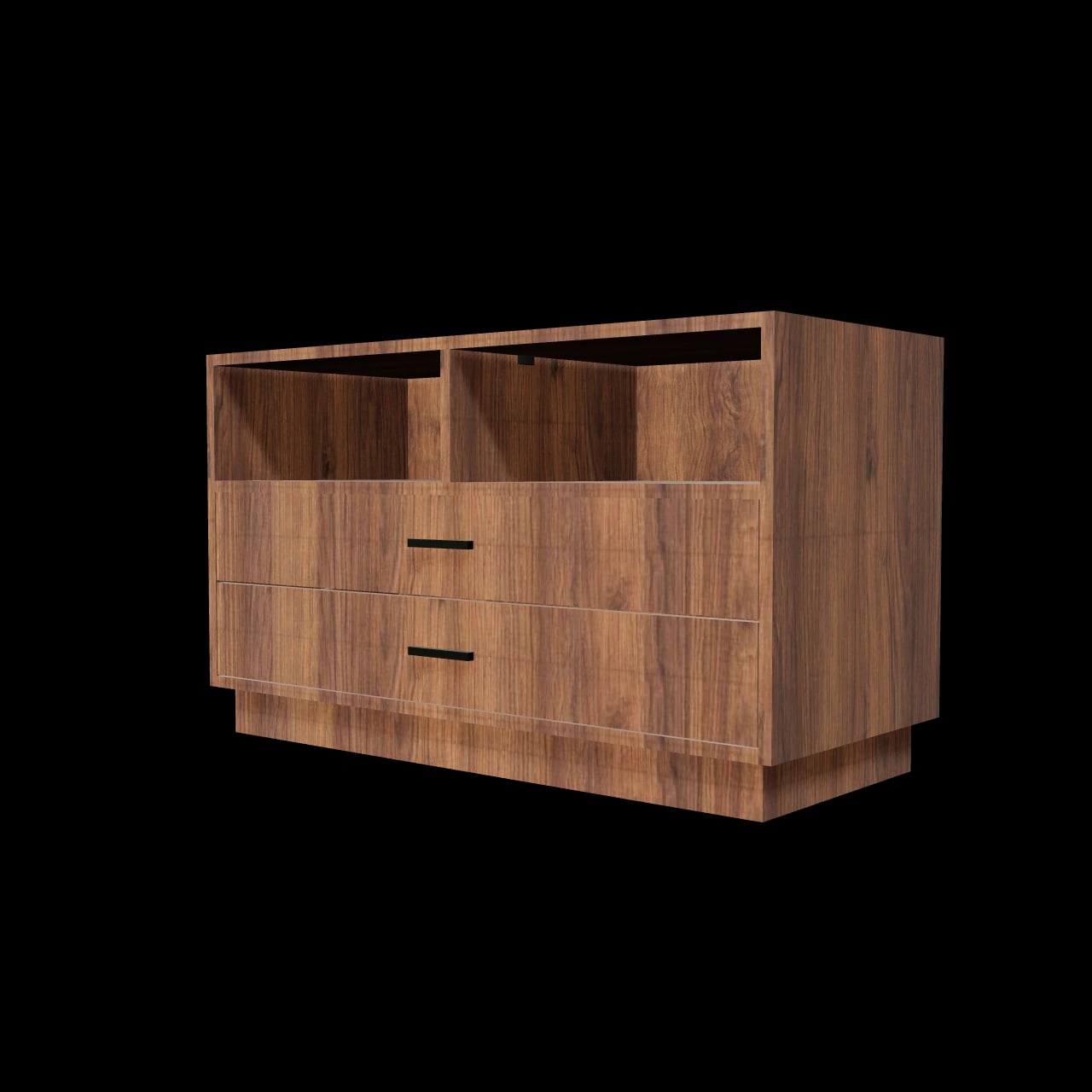 Meuble vasque Chozeau — rendu 3D