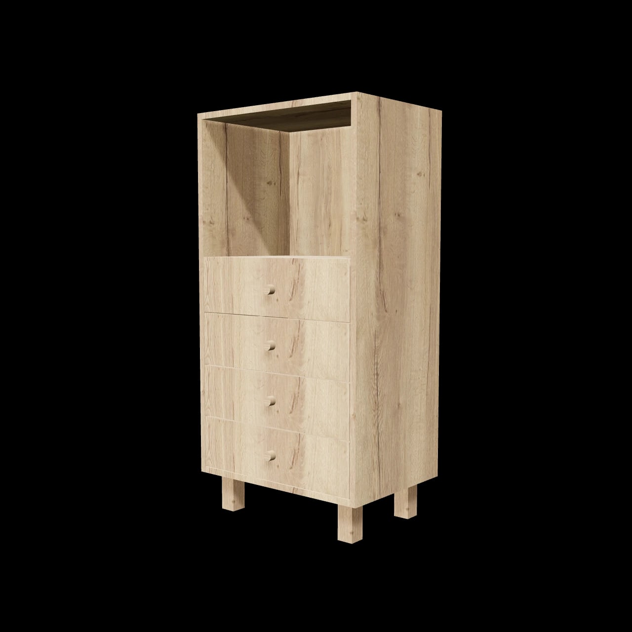 Chiffonnier Soleymieu — rendu 3D