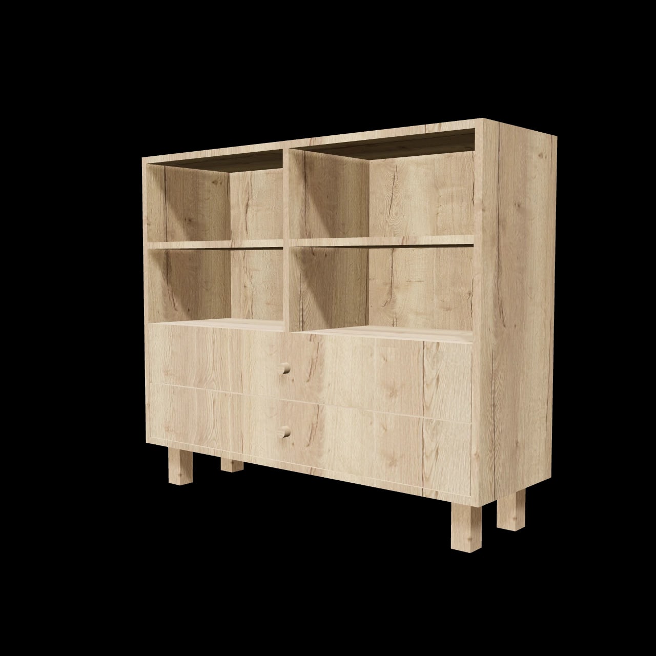 Console d'entrée Chamagnieu — rendu 3D