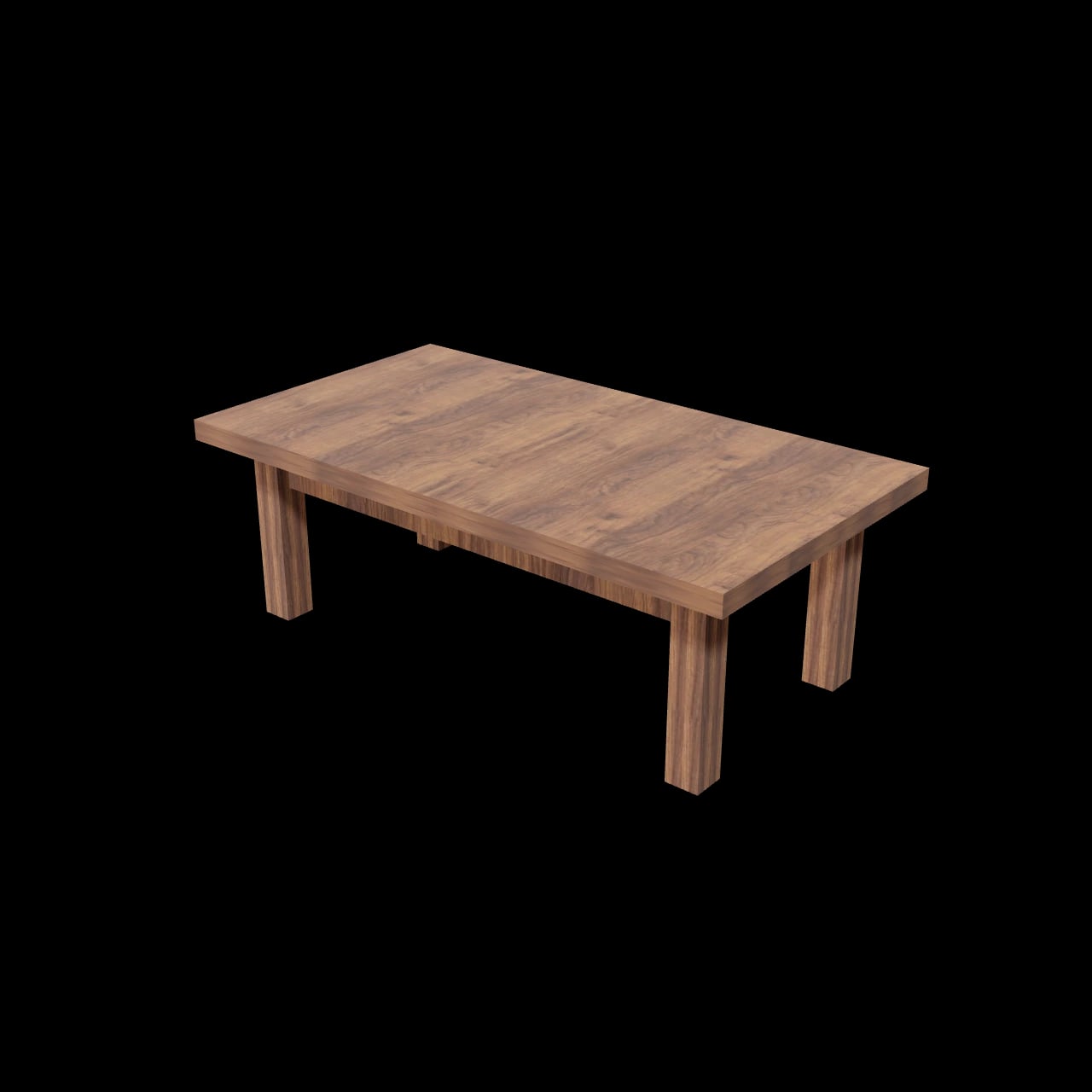Table basse Bilieu — rendu 3D