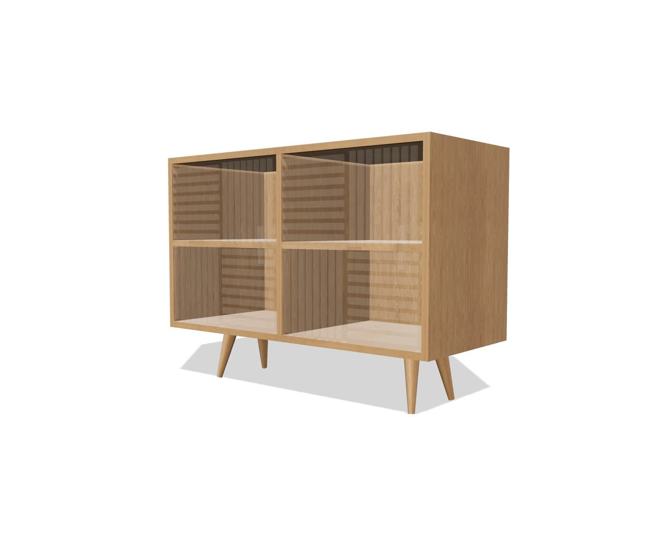 Parmilieu Fluted Cabinet, view 1