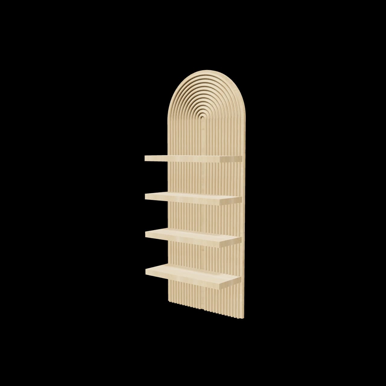 Faramans Floating Shelf, view 1