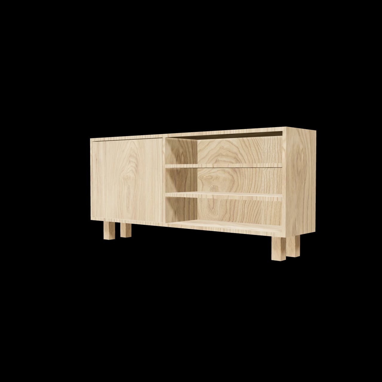 Demptézieu TV Unit, view 1